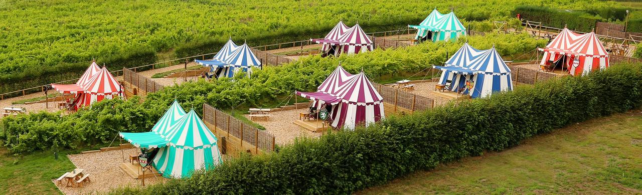 Hotel Leeds Castle Knights Glamping Exterior foto